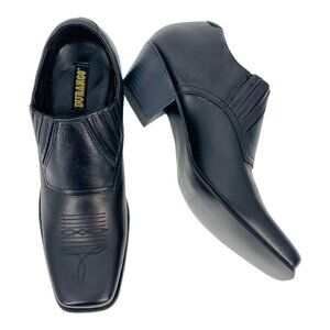 Durango Women's Vintage Leather Shoe Boot Black Sz 9.5​​​​​​​​​​​​